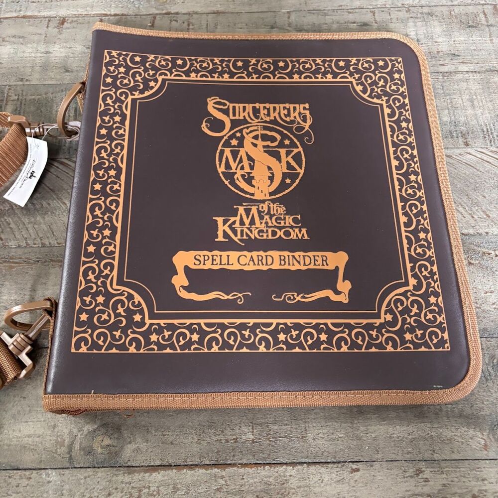 Disney Sorcerers of the Magic Kingdom SOTMK Card Lot 50+ Cards with Binder & Map - Picture 1 of 10